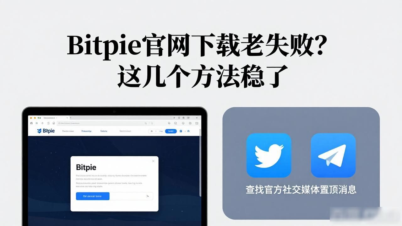 Bitpie官网下载老失败？这几个方法稳了