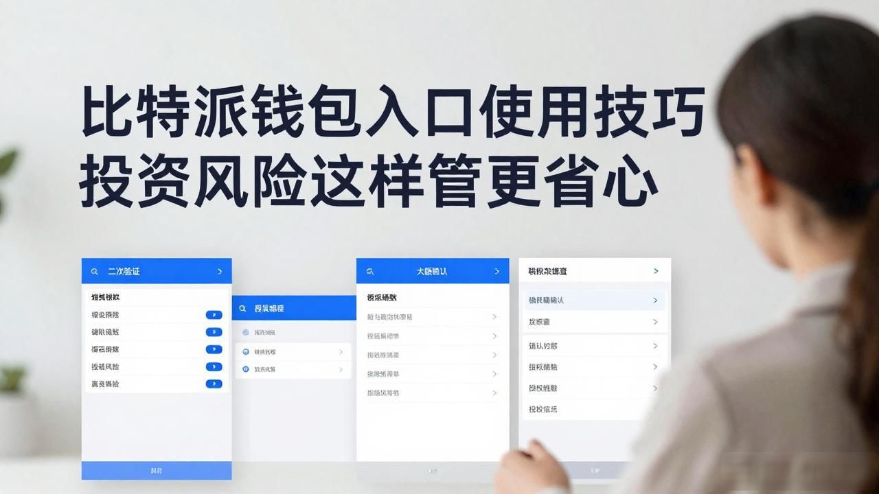 比特派钱包风险管理_分散资产降低风险_如何通过比特派钱包官方入口轻松管理个人投资风险?