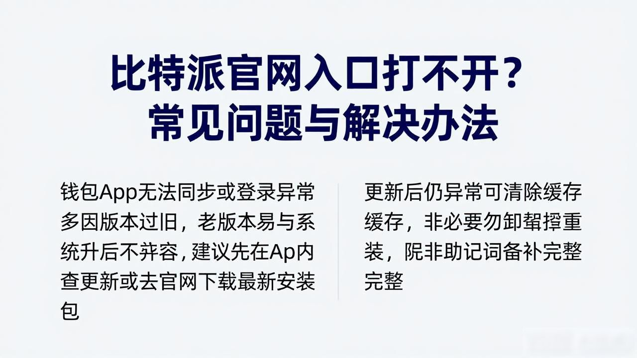 比特派钱包钓鱼网站识别_比特派钱包官网入口的常见问题及解决方案_比特派钱包官网入口找不到