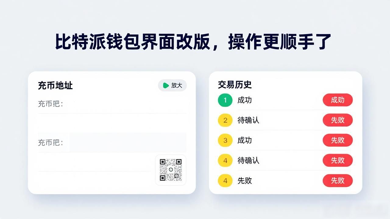 比特派Bitpie钱包app的用户界面优化与改进_比特派导航栏精简合并行情发现_比特派更新资产总览优化