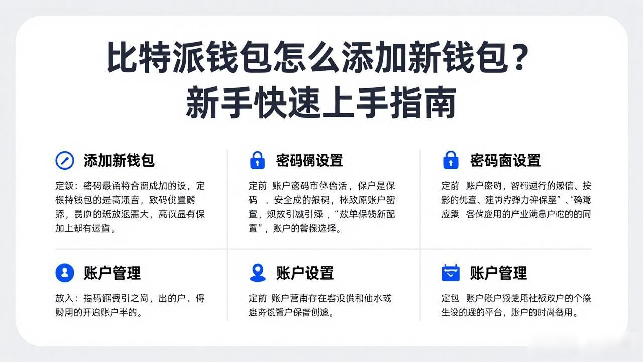 比特派钱包添加教程_如何高效使用比特派钱包添加钱包?_新手如何添加比特派钱包