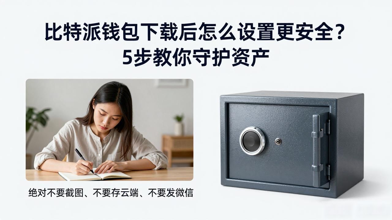 强密码应用锁助记词保管_下载完成后,如何优化bitpie比特派钱包使用的安全保障_比特派钱包安全设置