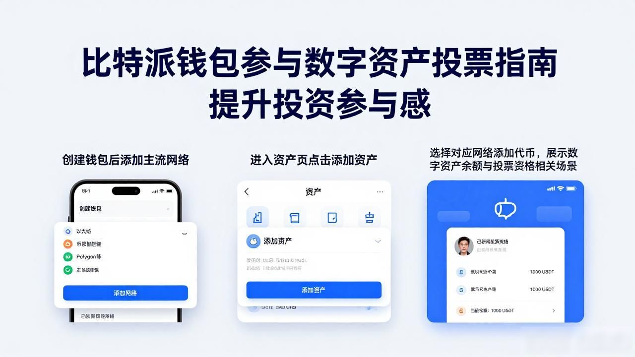 如何通过比特派钱包下载后参与数字资产的市场投票,提升你在投资中的参与感?_比特派钱包下载及助记词保管_比特派钱包数字资产存储与操作