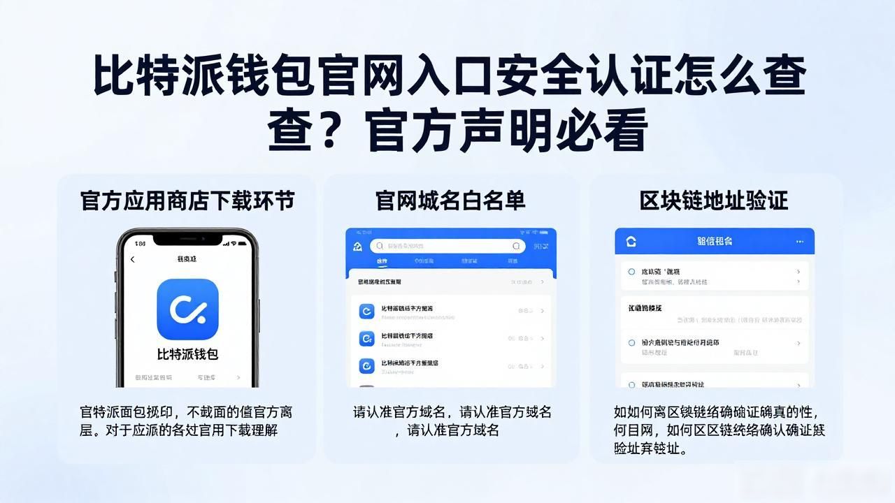 比特派钱包官网入口安全认证怎么查？官方声明必看