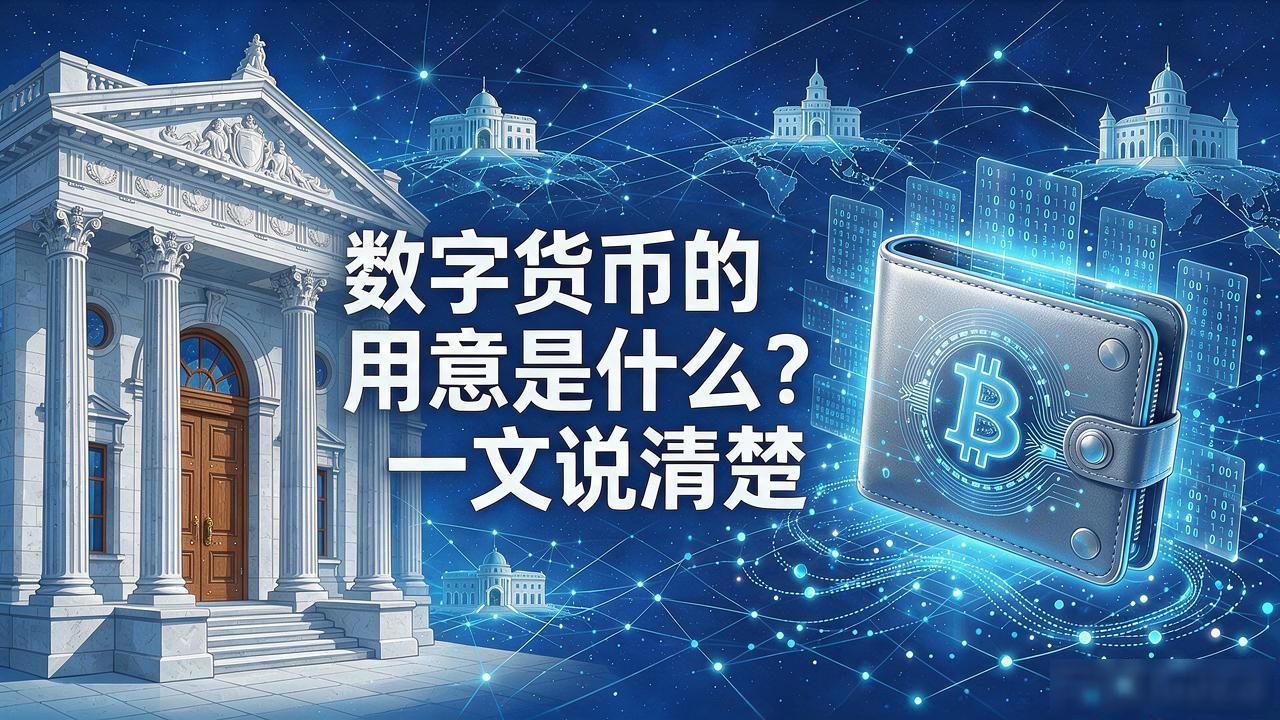 数字货币的用意是什么？一文说清楚