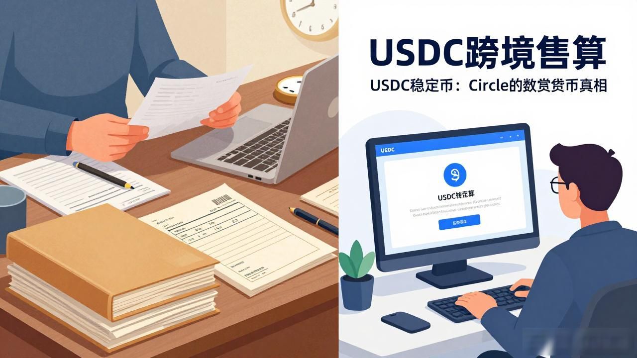Circle发行的USDC稳定币日常支付应用_USDC跨境电商结算优势_圆的数字货币