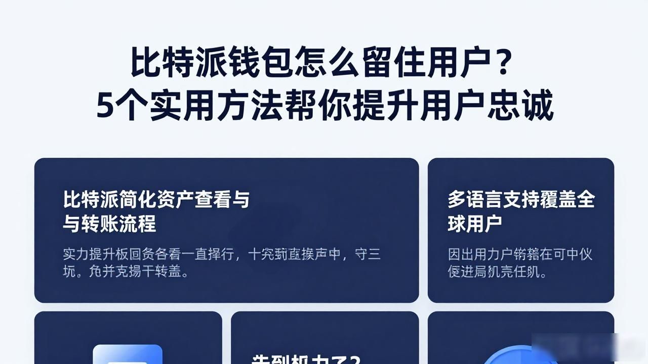 区块链钱包用户体验_私钥管理安全优化_如何在比特派Bitpie钱包app中保持用户忠诚