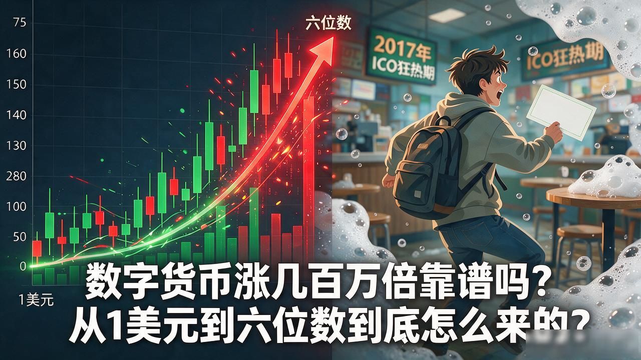 比特币从1美元涨到六位数背后的故事_数字货币涨几百万倍_数字货币暴涨几百万倍的风险与机遇