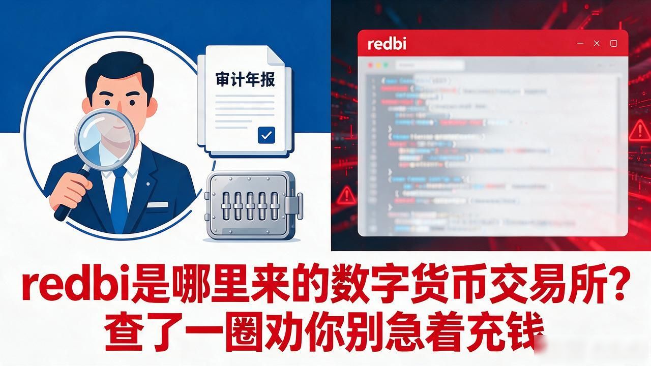 redbi是哪里来的数字货币交易所？查了一圈劝你别急着充钱