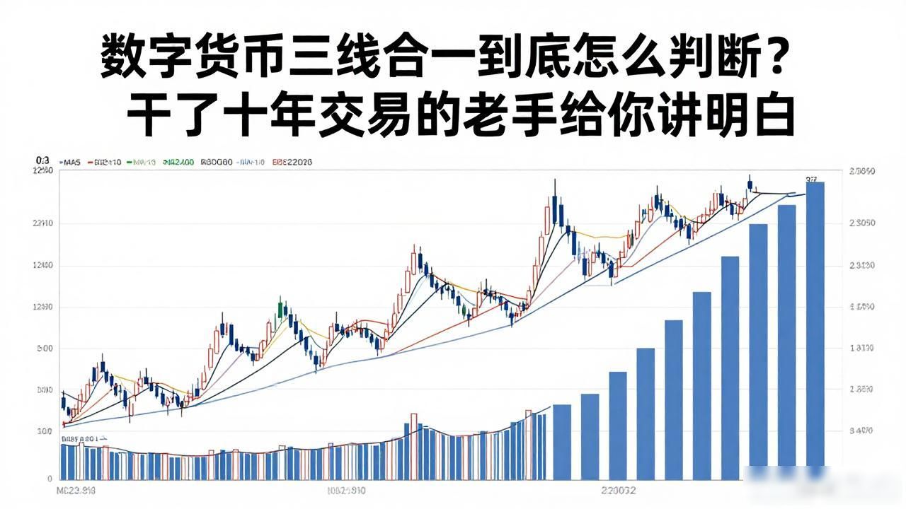 三线合一 均线 布林带 MACD共振 量价配合 日线级别 4小时级别_数字货币三线合一