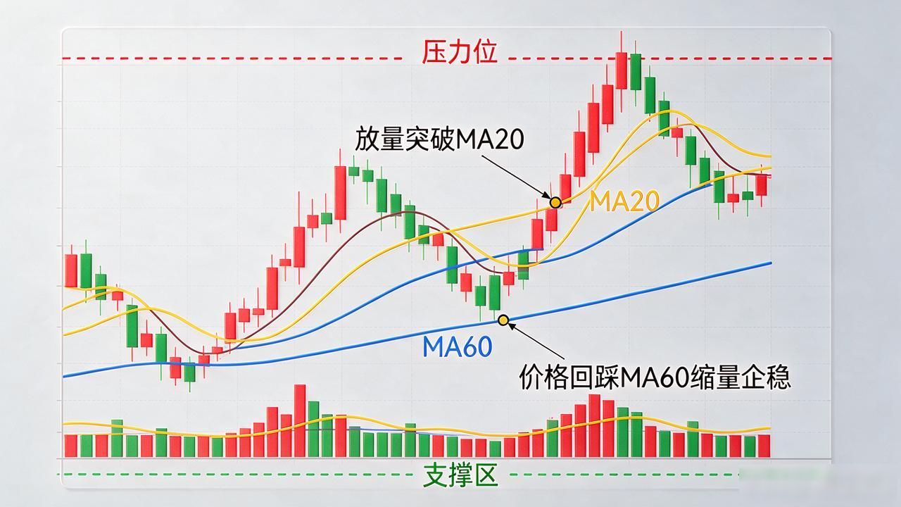 数字货币均线怎么处理_MA5MA20MA60MA120交易策略_币圈均线使用技巧
