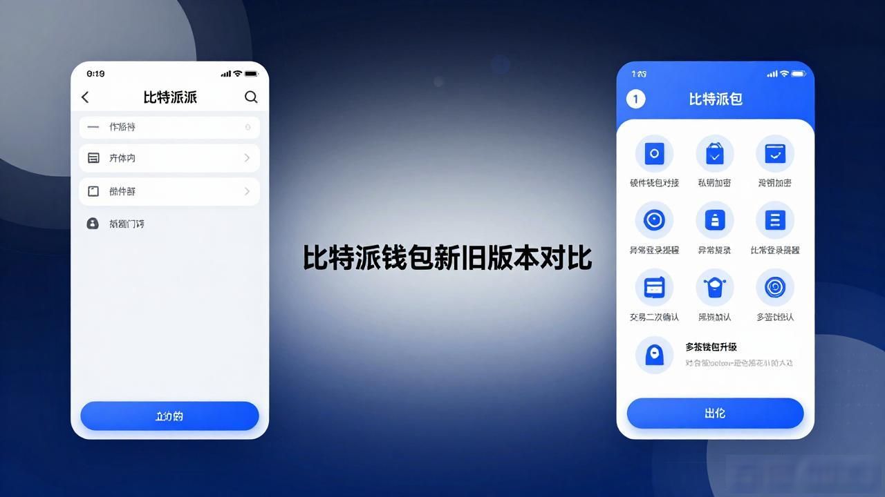 比特派多链资产管理升级_比特派钱包新版升级_最新版本与旧版本的对比:比特派钱包有哪些重要改进?