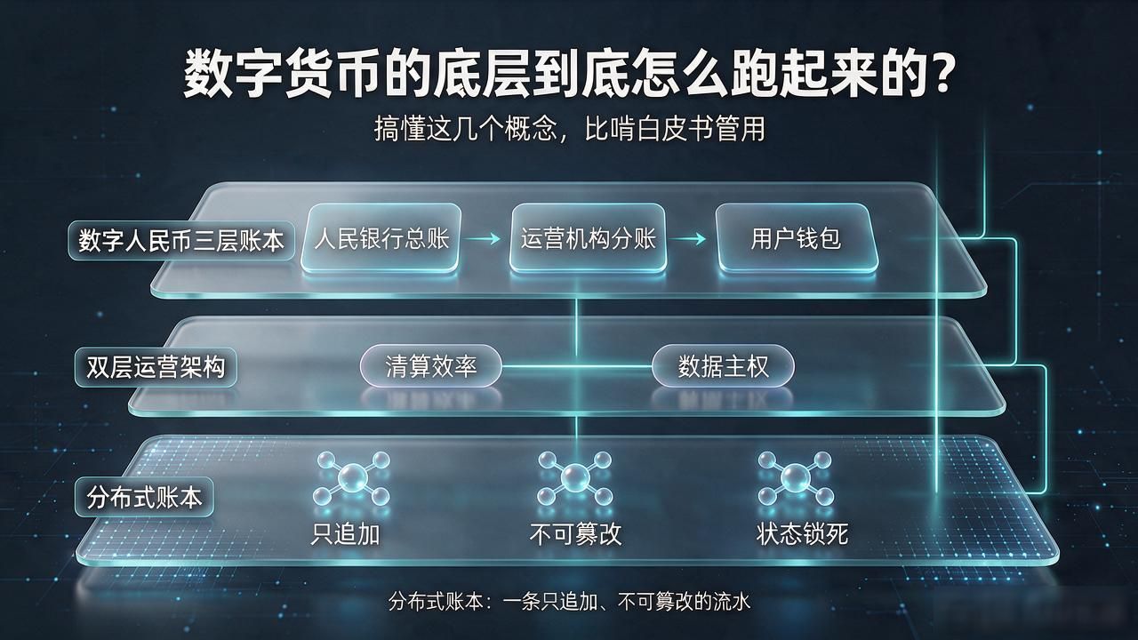 数字货币的底层到底怎么跑起来的？搞懂这几个概念，比啃白皮书管用