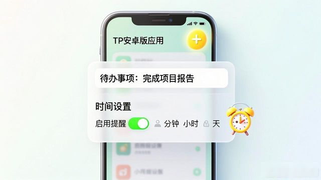 TP安卓版设置工作提醒，只需三步