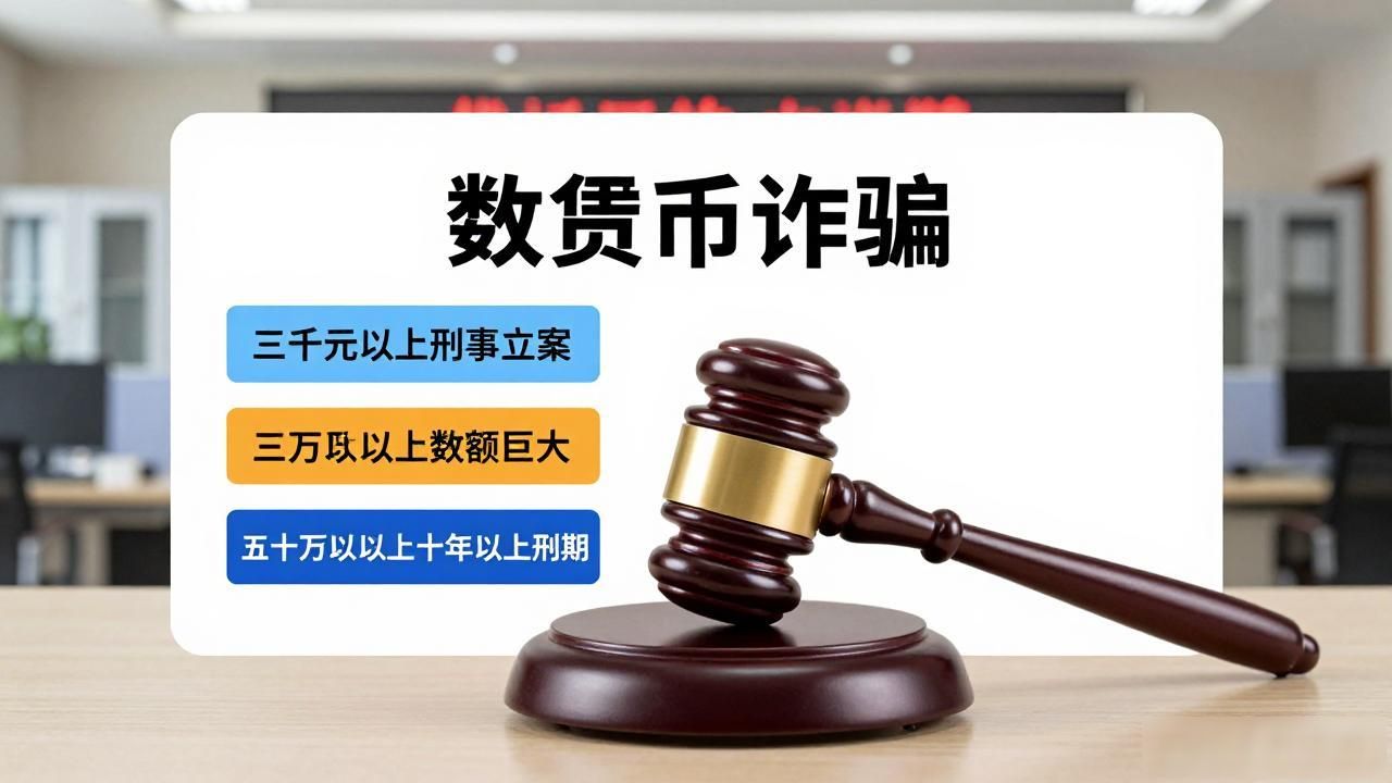 数字货币诈骗量刑标准_诈骗罪涉案金额判定_数字货币诈骗怎么判的