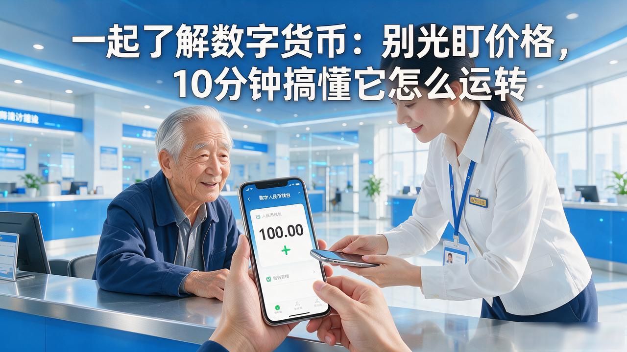 一起了解数字货币：别光盯价格，10分钟搞懂它怎么运转