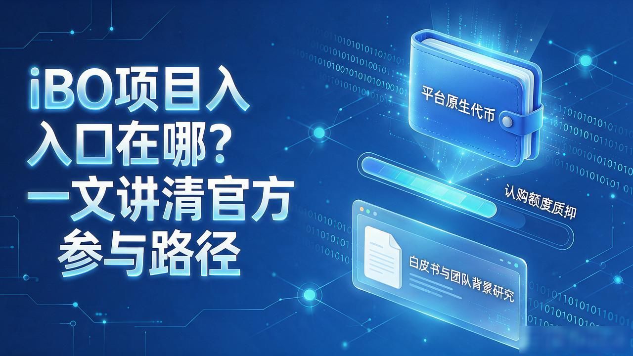 iBO项目入口在哪？一文讲清官方参与路径