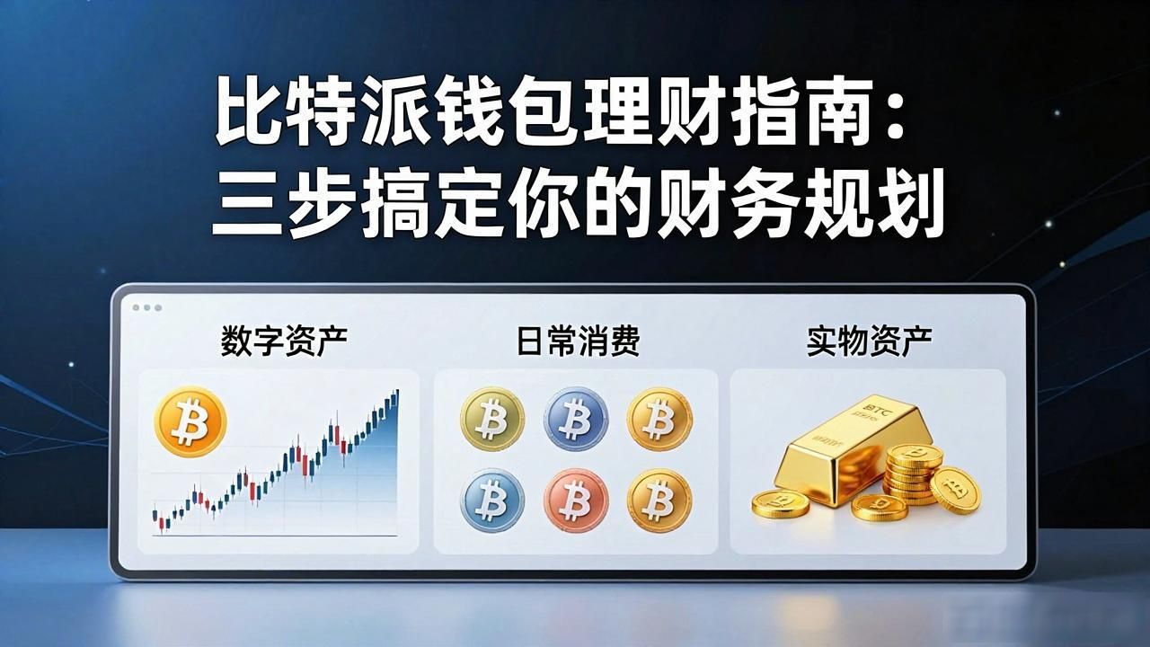 比特派钱包理财指南:三步搞定你的财务规划