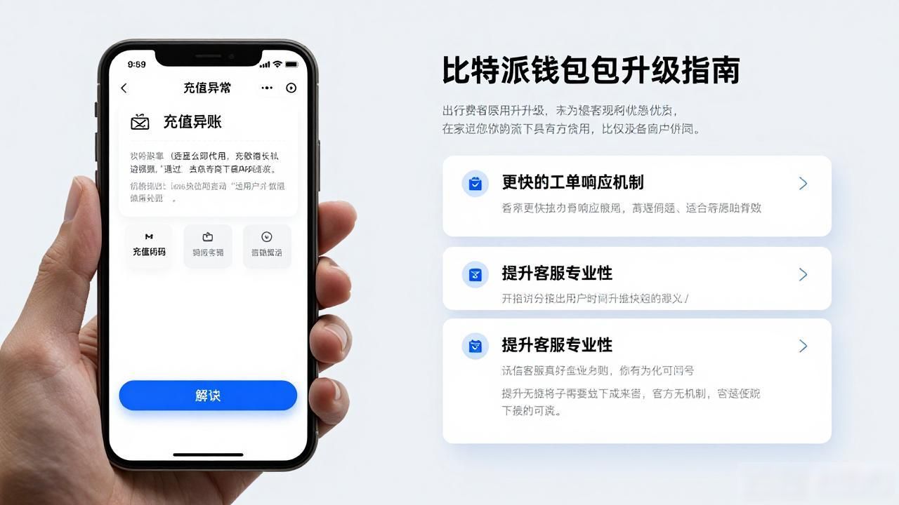 数字货币钱包选择_比特派钱包下载官方app的客户支持与服务提升_比特派钱包用户体验