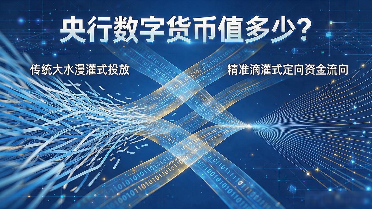 央行数字货币值多少？