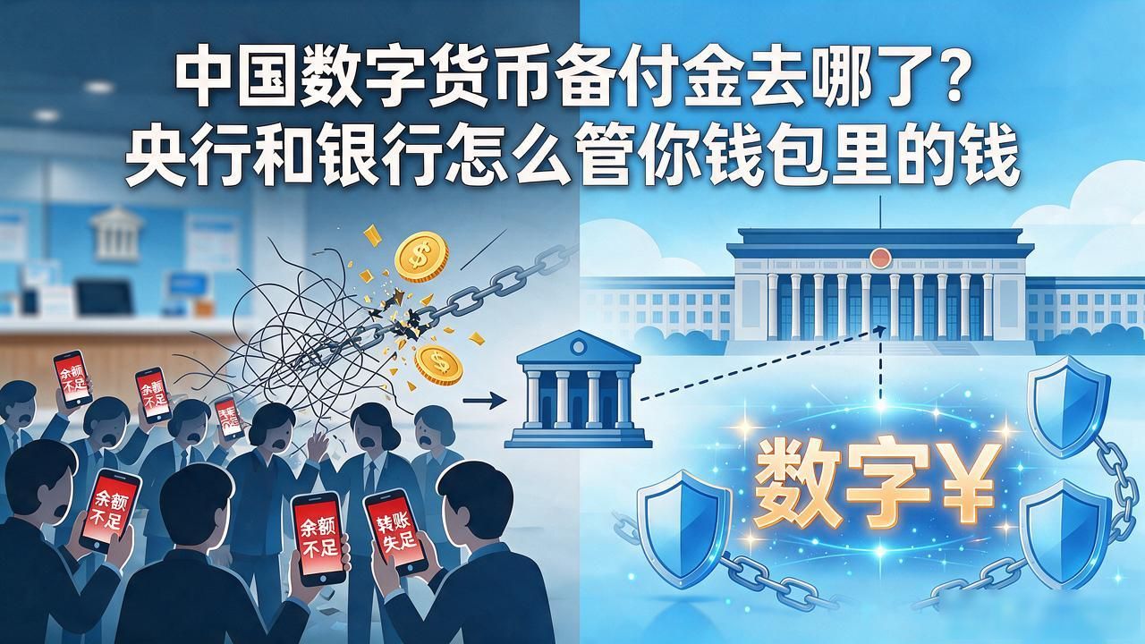 中国数字货币备付金去哪了？央行和银行怎么管你钱包里的钱