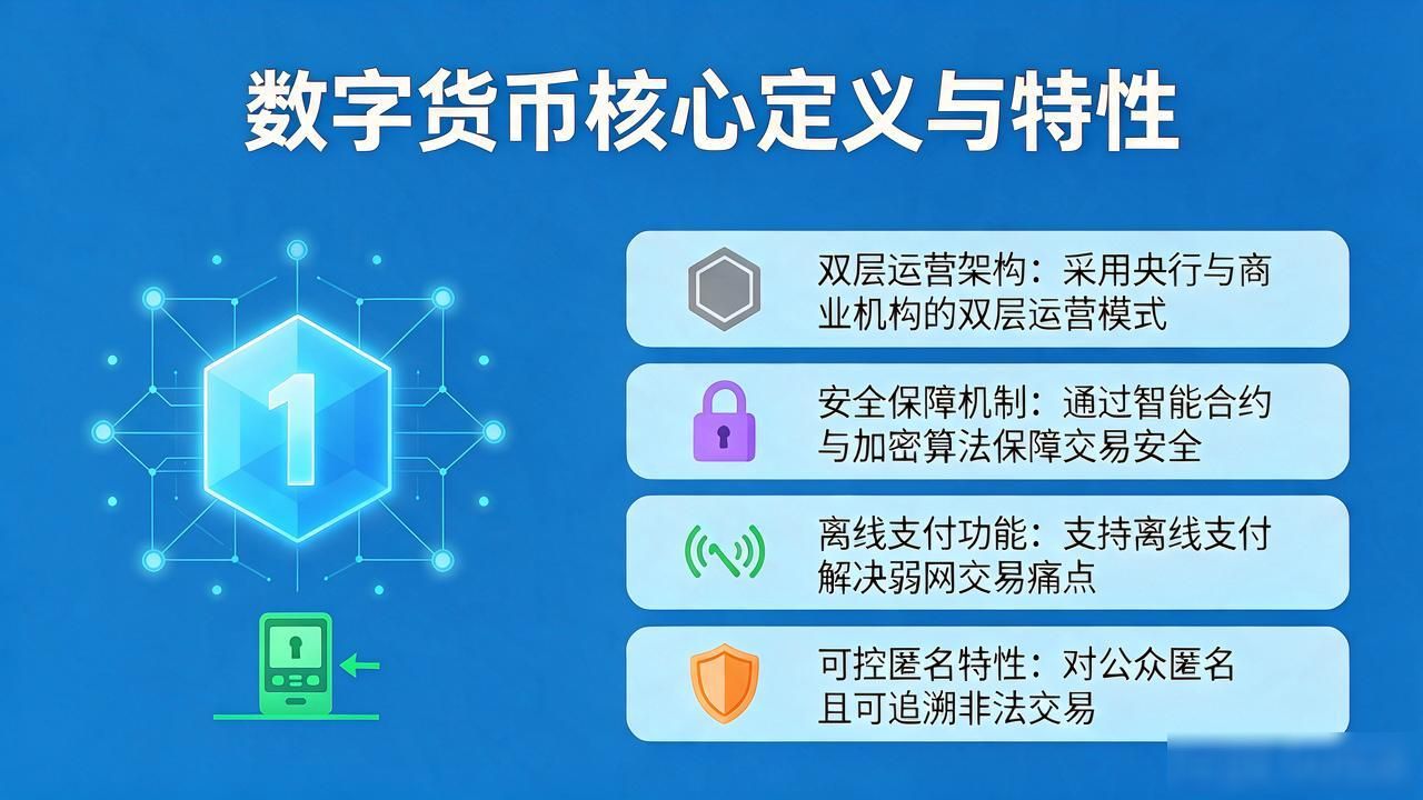 数字人民币与比特币的区别 央行发行数字化法定货币 数字人民币的技术特征与应用优势_数字化货币的定义