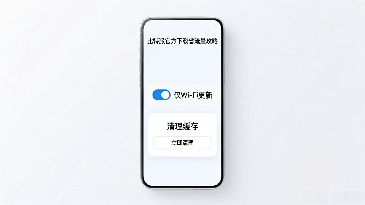 比特派钱包数据节省_如何在比特派官方下载中优化数据使用?_Wi-Fi下载比特派减少流量