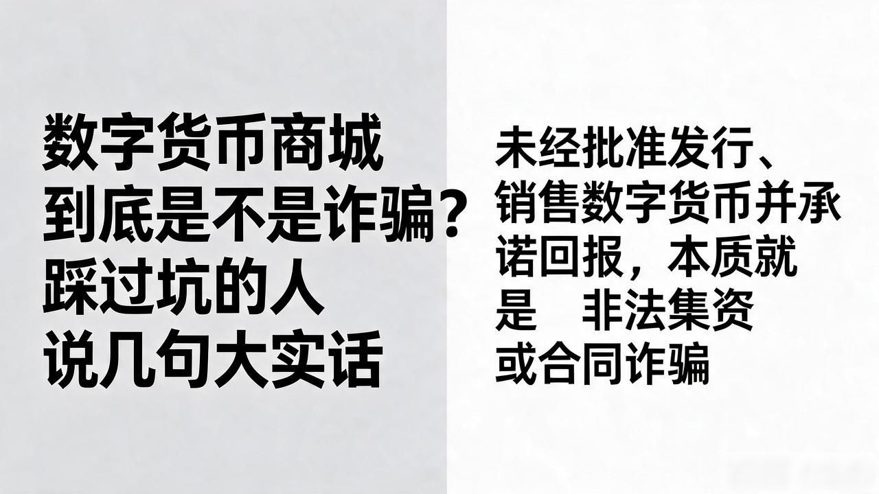 数字货币商城骗局_会员费翻倍套路_数字货币商城是诈骗吗