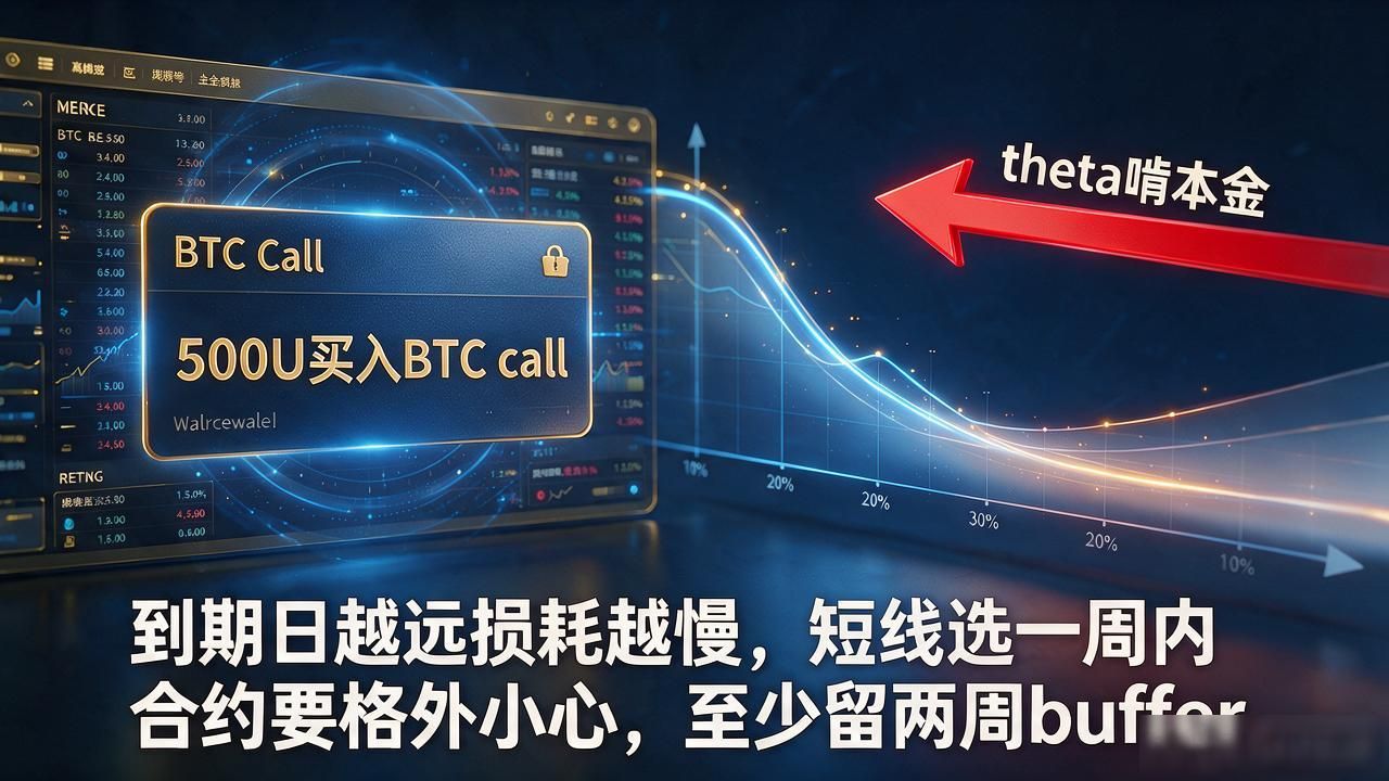 期权时间价值theta损耗原理_数字货币期权入门避坑指南_数字货币 期权