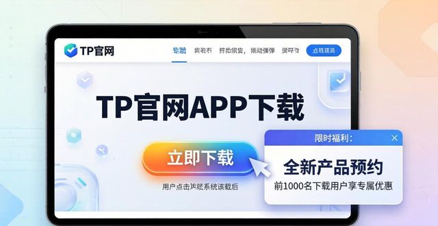 TP官网下载APP页面，产品发布这样策划