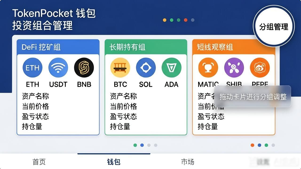 TokenPocket新手必看：几分钟搞定投资组合管理