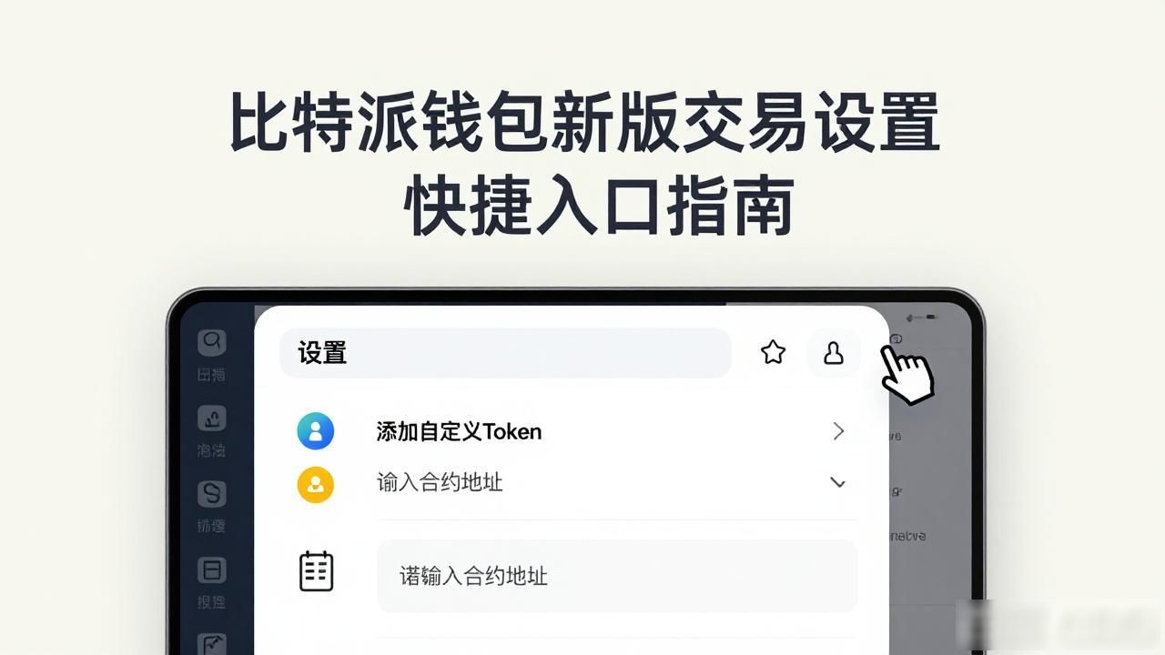 比特派钱包最新版转账技巧_如何在比特派钱包最新版本中为交易设置快捷方式？_自定义代币添加教程
