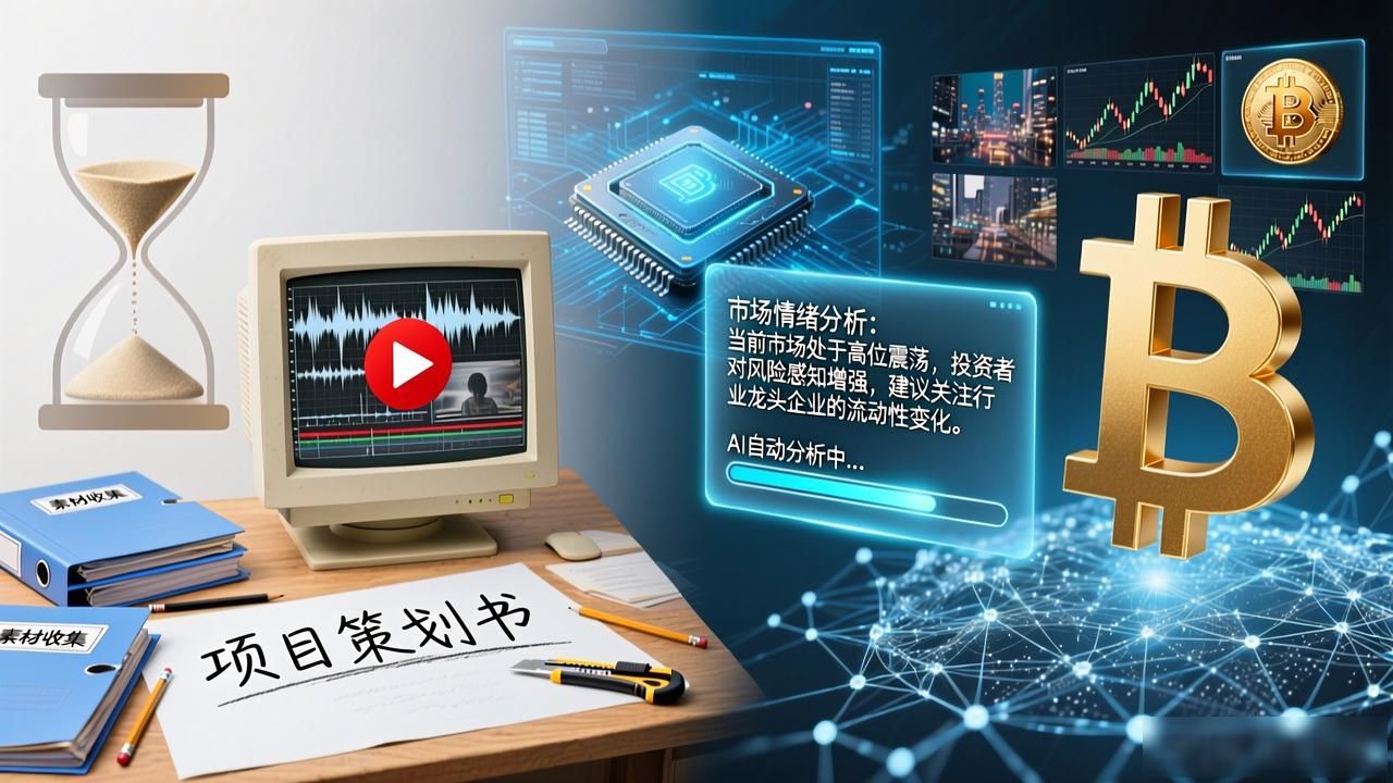 数字货币ai视频_数字货币AI虚拟主播内容生产_区块链圈子AI生成视频内容形态