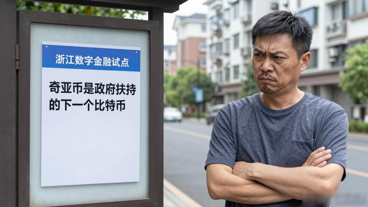 浙江数字货币奇亚币靠谱吗？杭州本地人掏心窝说几句