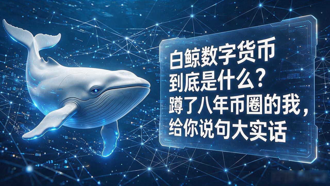 白鲸数字货币到底是什么？蹲了八年币圈的我，给你说句大实话