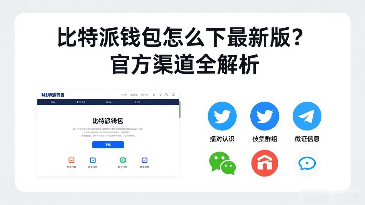 官方社交媒体获取钱包更新_比特派钱包官网下载_如何从比特派钱包获取最新下载动态