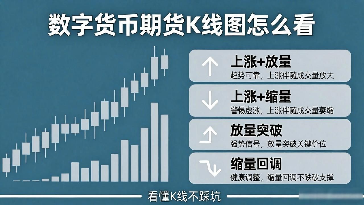 数字货币期货交易图_成交量验证交易真伪_数字货币期货K线图分析