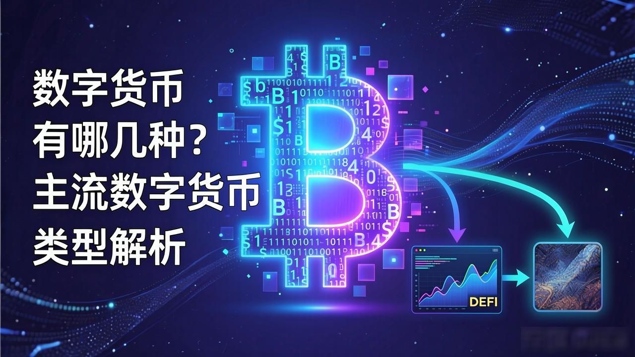 数字货币有哪几种？主流数字货币类型解析