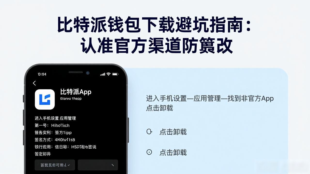 比特派钱包下载避坑指南：认准官方渠道防篡改