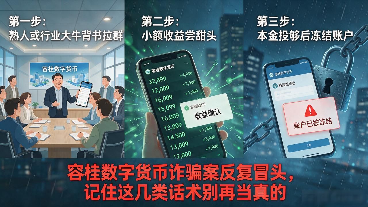 容桂数字货币诈骗_数字货币投资群骗局_容桂数字货币诈骗案