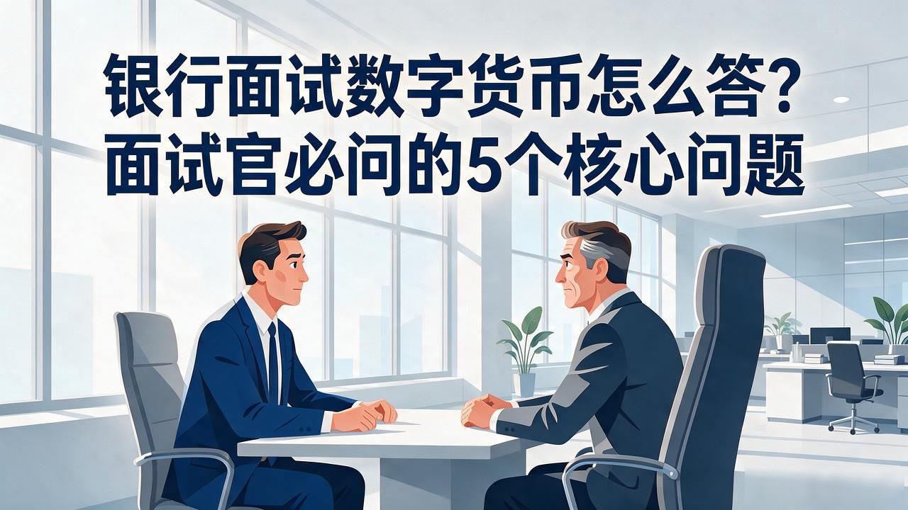 银行面试数字人民币认知考察要点_银行面试数字货币_求职者需区分数字人民币与加密货币