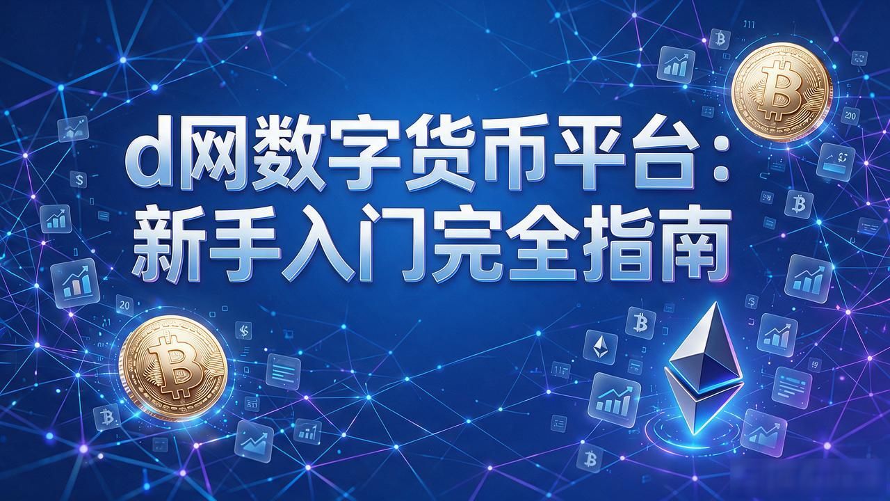 d网数字货币平台：新手入门完全指南