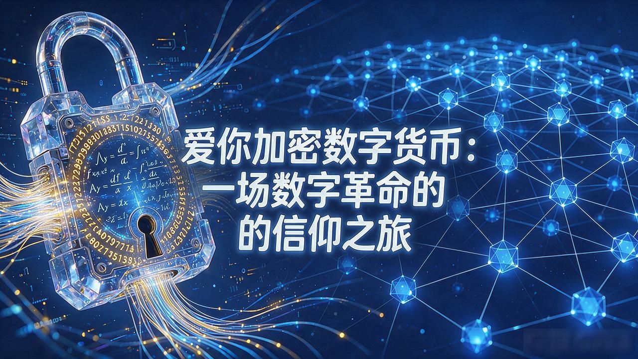 我爱你加密数字货币_加密数字货币去中心化信念 个人长期持有加密货币的理由 区块链技术颠覆传统金融的意义