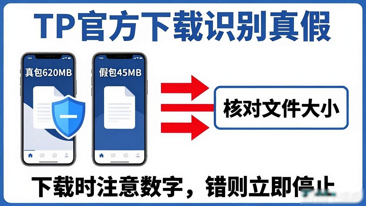 TP官方下载2025最新版安卓APP，教你一眼识别真假