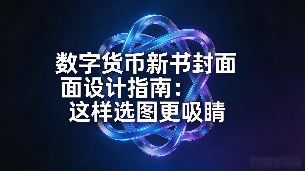 数字货币新书封面设计指南：这样选图更吸睛