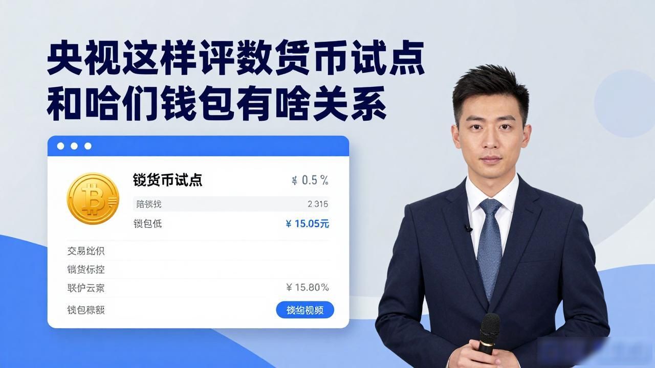 数字人民币大规模推广_数字人民币央视点评_央视评数字货币试点