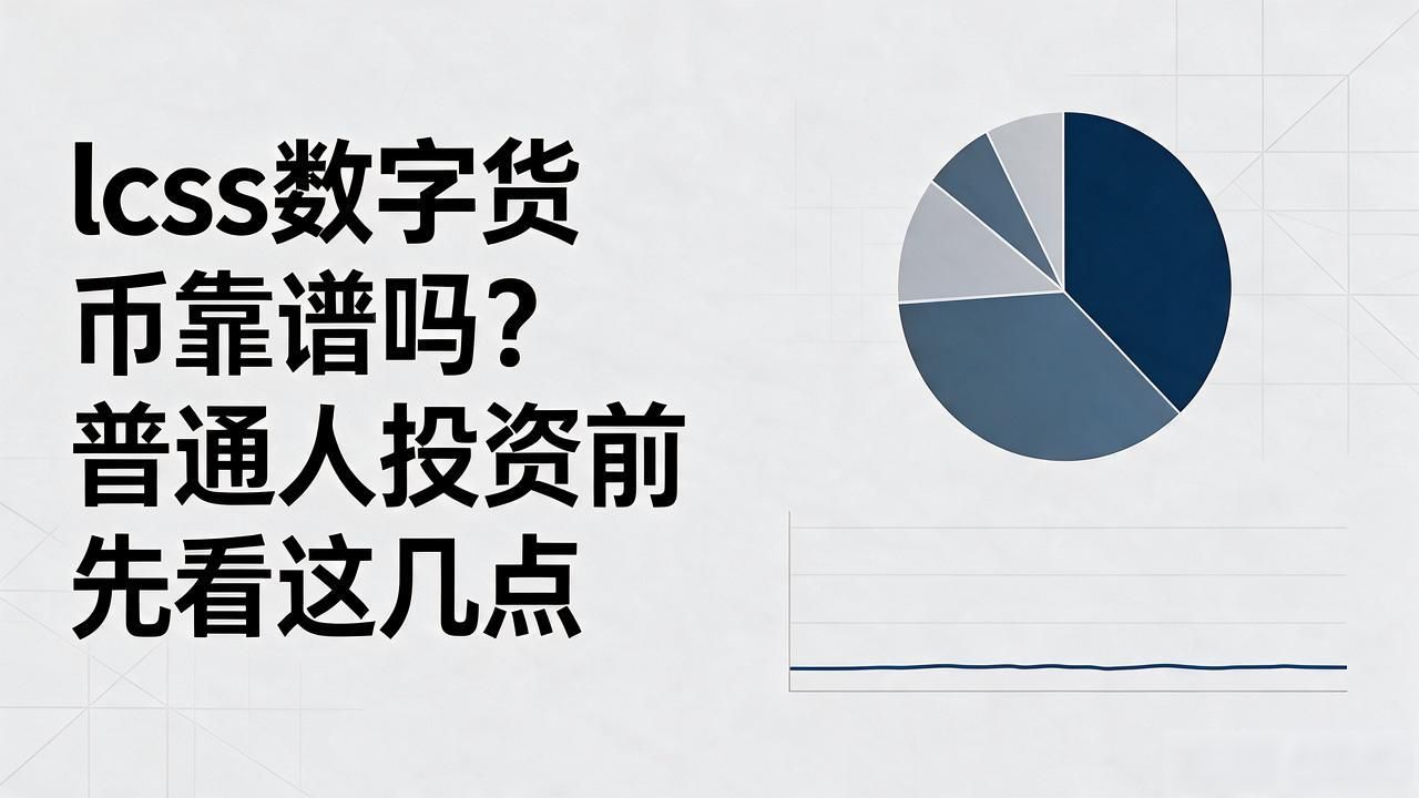 lcss数字货币靠谱吗？普通人投资前先看这几点