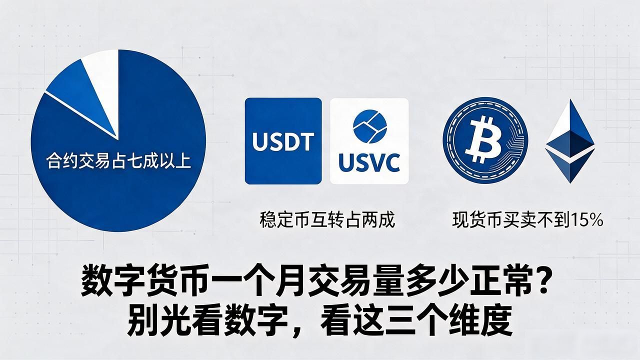 数字货币月交易量真实数据解读_2026年加密货币市场活跃度分析_数字货币一个月交易量