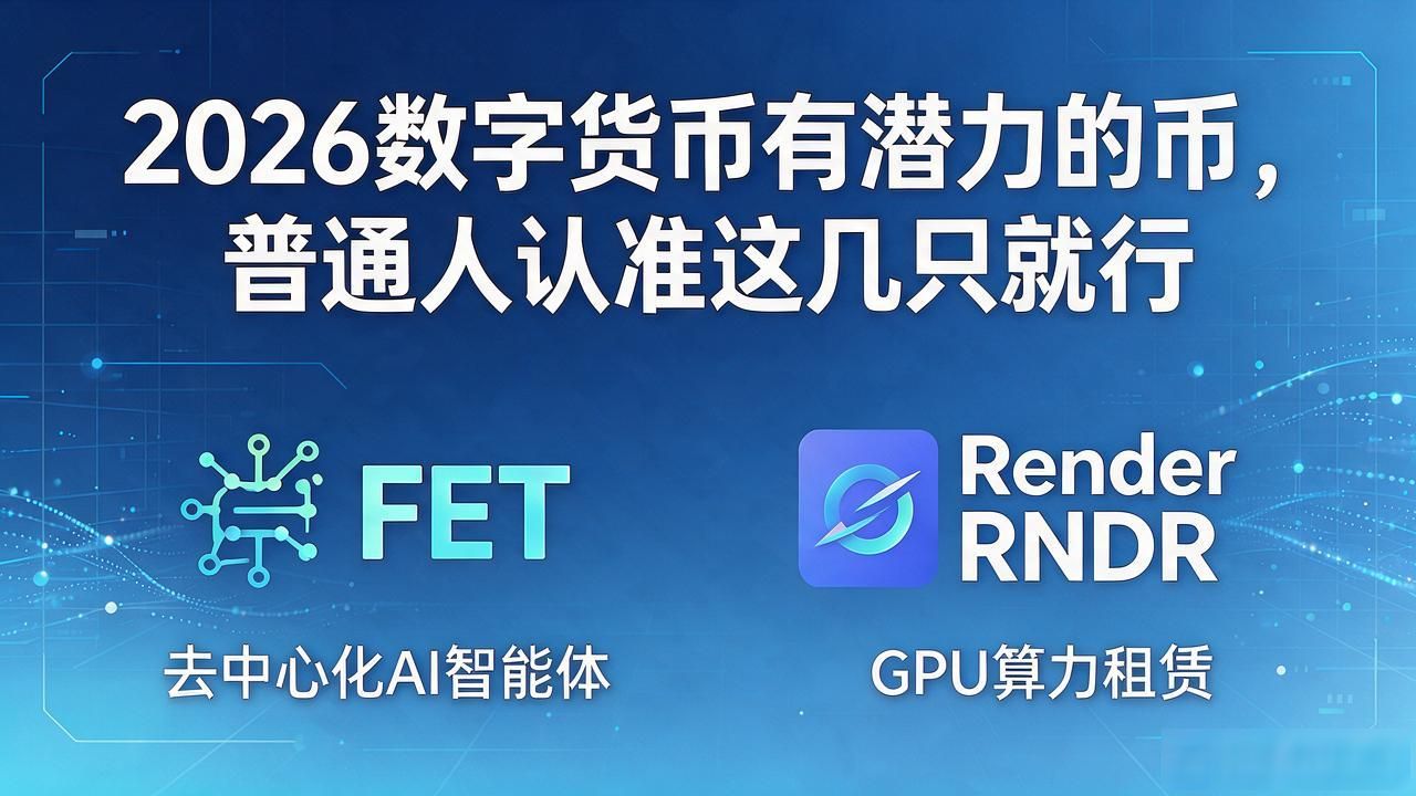 数字货币有潜力的币_2026年Solana和Arbitrum长期投资价值分析_Fetch.ai和Render AI赛道项目基本面解读