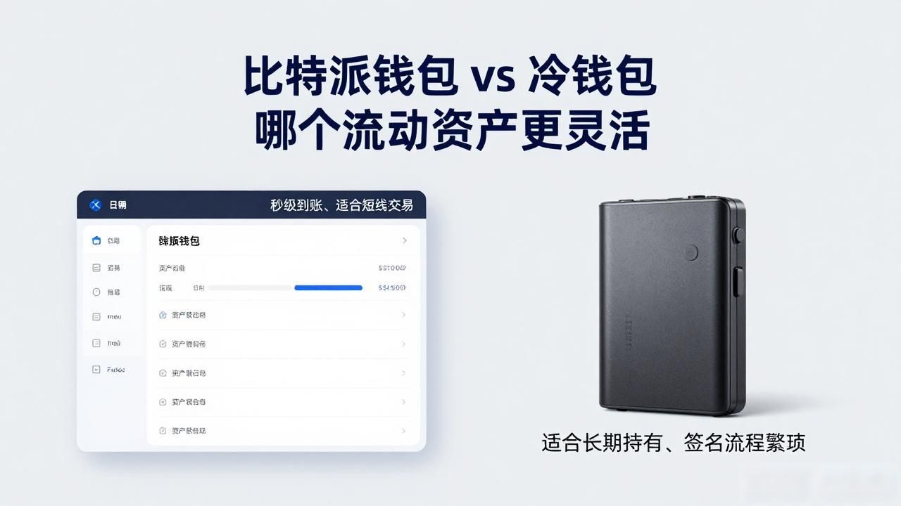 比特派钱包与冷钱包对比_比特派钱包与冷钱包的流动资产对比_热钱包和冷钱包流动性差异